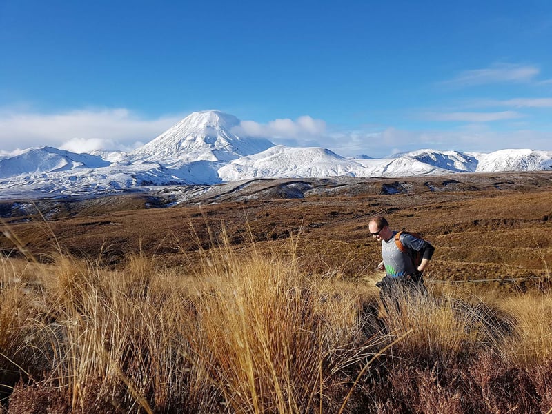 2504 img taupo region adrift hiking tongariro apline crossing man in tusok mountains 1