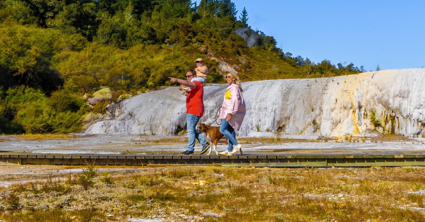 Walking trails in Taupo